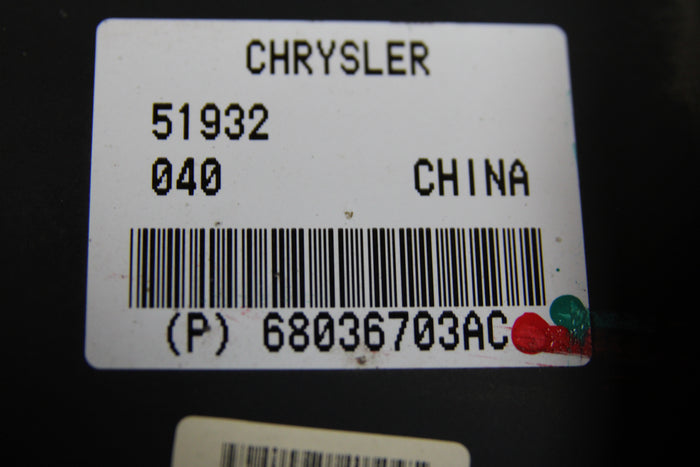 2006-2011 Challenger Charger 300 Sound Audio Amp Amplifier OEM 68036703AC