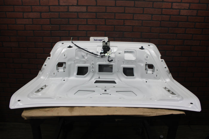 2011 - 2014 AUDI A8 QUATTRO REAR LIFTGATE TRUNK LID ASSEMBLY OEM WHITE