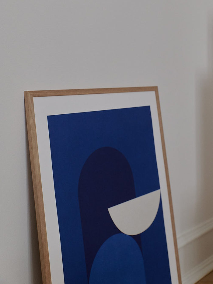 Abstract Blue by Alexandra Papadimouli