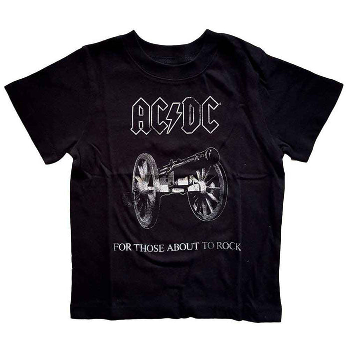 AC/DC - ABOUT TO ROCK - Toddler T-Shirt Black