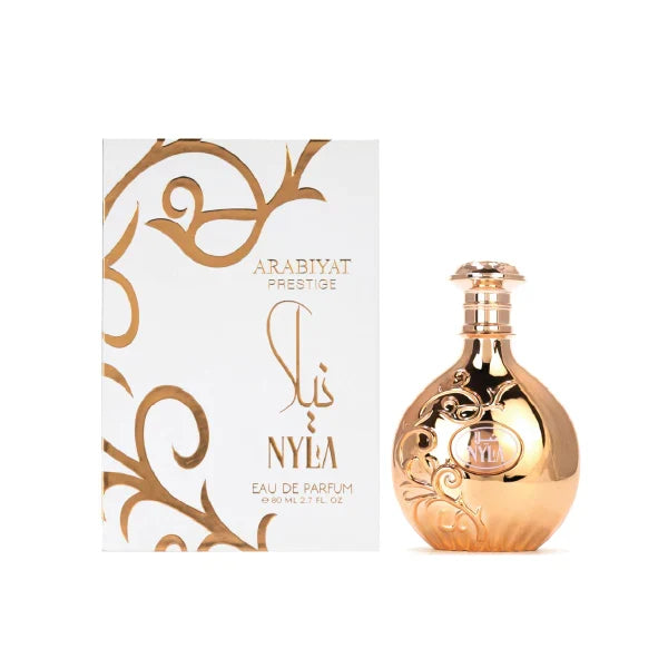 Arabiyat Prestige Nyla W Eau De Parfum for Women | 2.7 oz | Elegant Feminine Fragrance