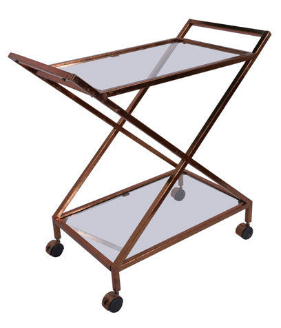 BAR CART - Antique Gold (Wholesale Price)