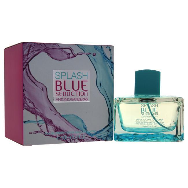 Blue Seduction Splash By Antonio Bandera For Women - Eau De Toilette Spray