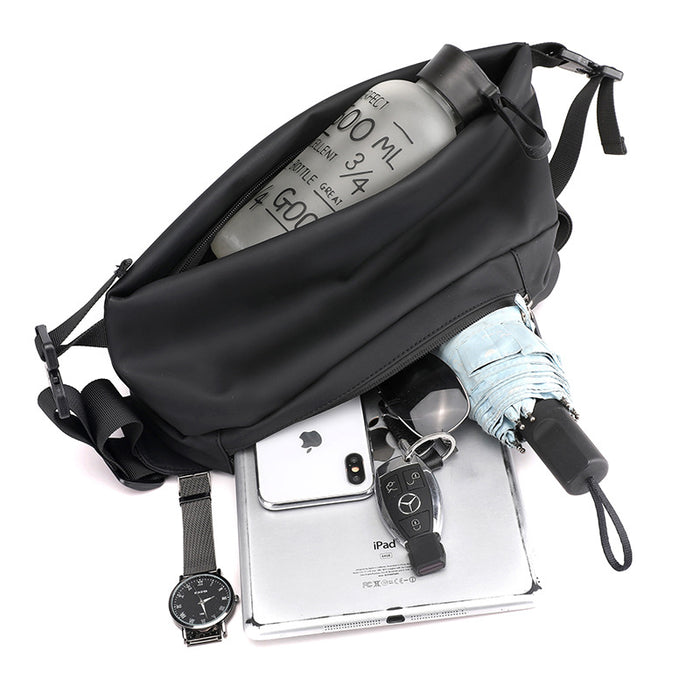 BM017 - Multi-Functional Men's Messenger Crossbody Bag