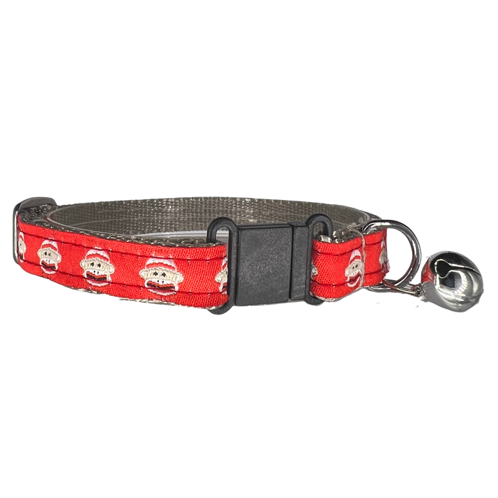 SOCK-MONKEY-CAT-COLLAR-WITH-BELL