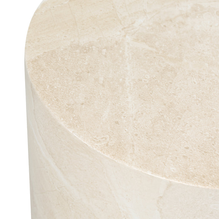 Dorset Side Table | Sandstone White