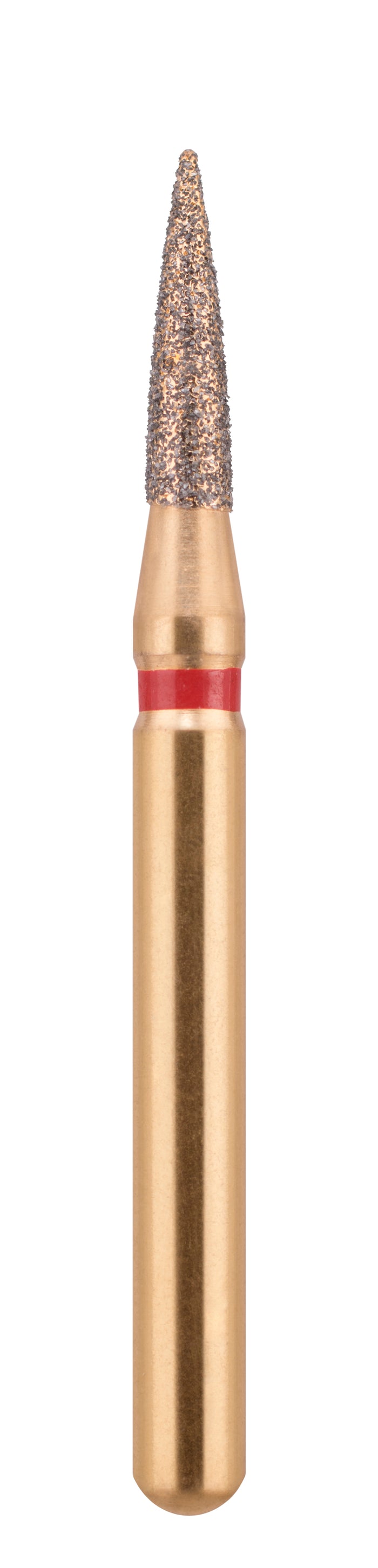 G/247-013 (860) 10-Pk , Multi use Gold Diamond Burs Flame Needle Shaped