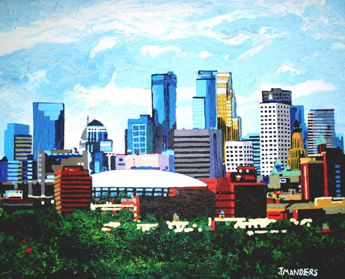Mpls Skyline from the Watchtower