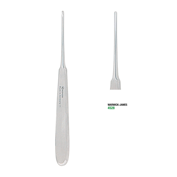 Kohler Dental Root Elevators Warwick-James straight