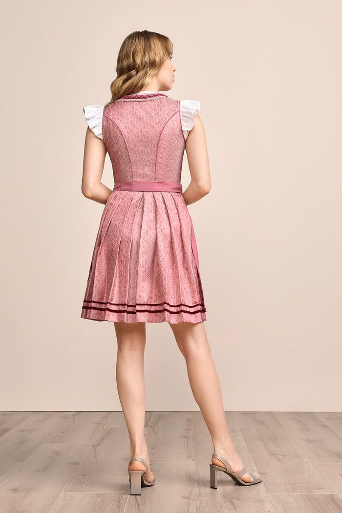 Kruger Jomana Mini Dirndl, Rose — 50cm 2pc Set