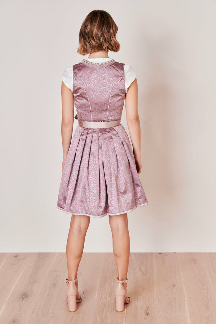 Kruger Palila Mini Dirndl, Rose — 50cm 2pc Set