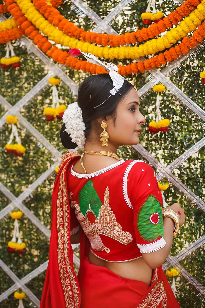 Bridal Aari work blouse