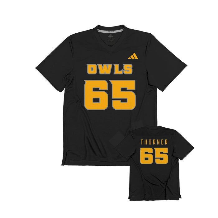 Nicholas Thorner : adidas Replica Football Jersey - Black