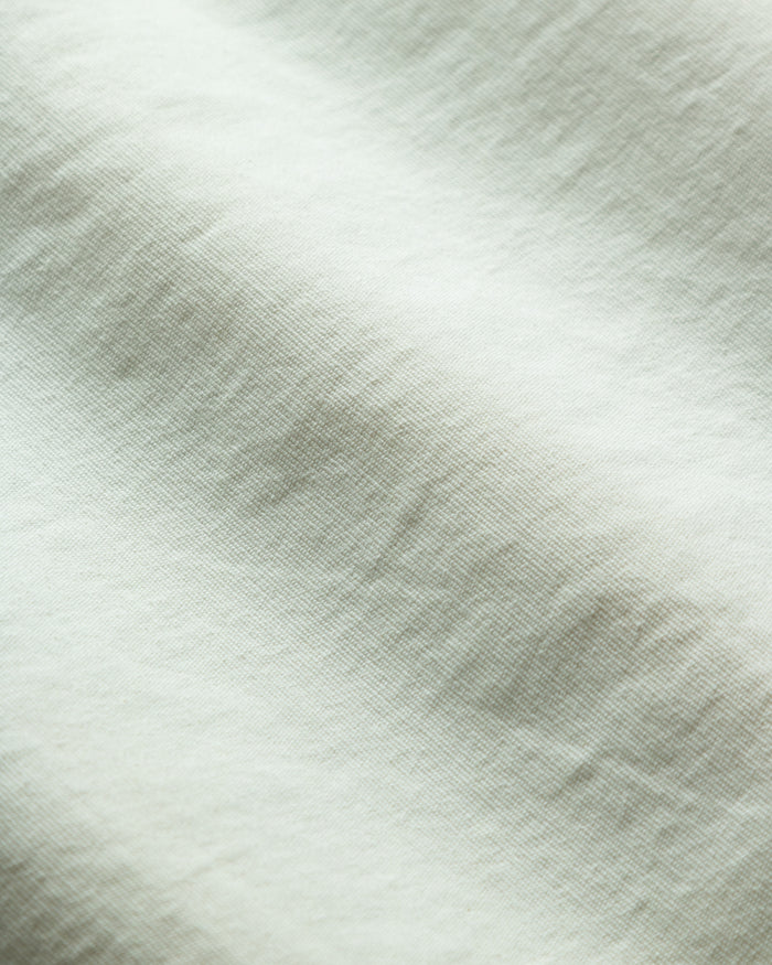 Normandy Fisherman's Jacket in White Canvas