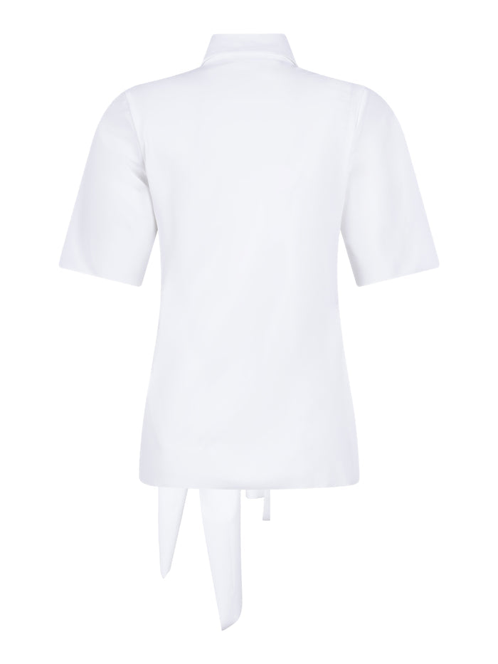 Side Tie Wrap Shirt