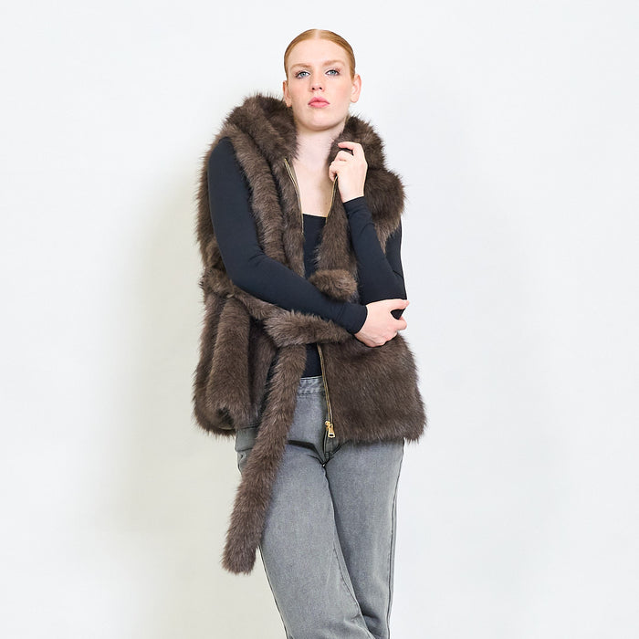 DARKBROWN / ONESIZE