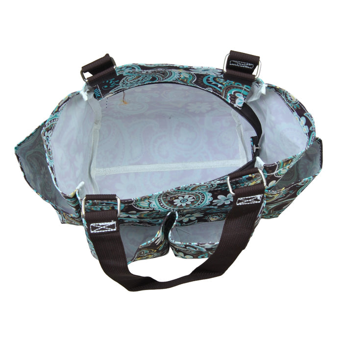 Teal Harmony NGIL Small Utility Tote