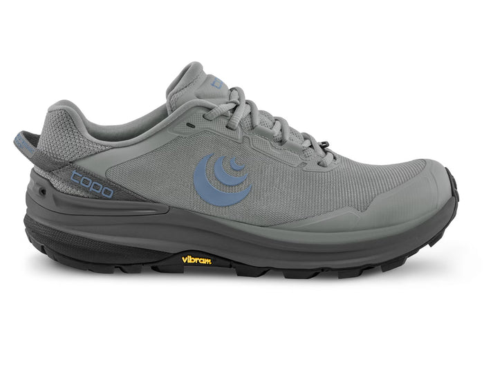 TOPO ATHLETIC Women's Traverse Trail Running Shoe Grey Blue