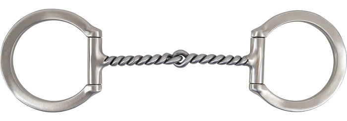 Twisted Wire D Ring Snaffle