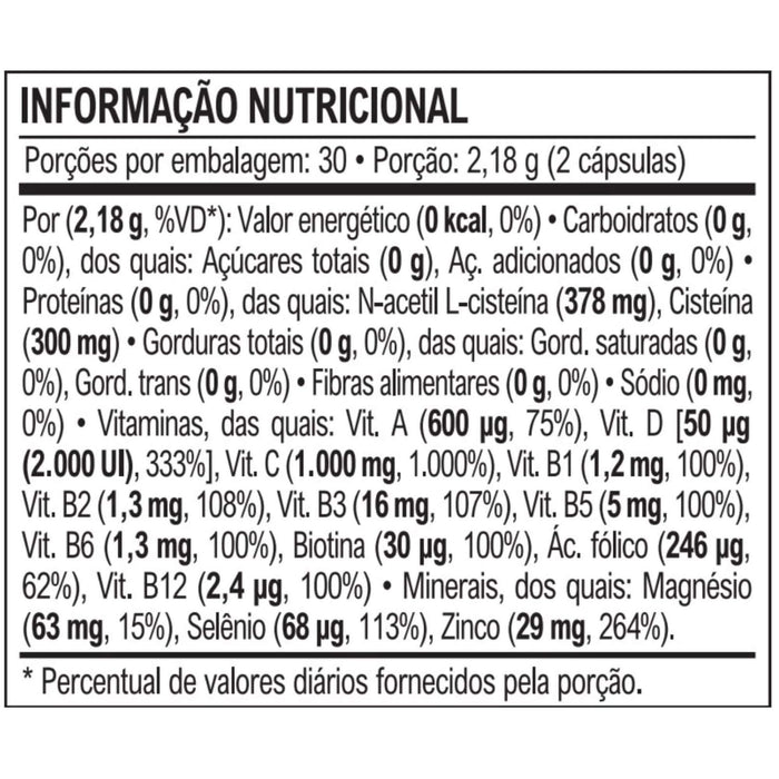 VITAFOR | Multivitamínico IMUNOMULT (60 cápsulas)