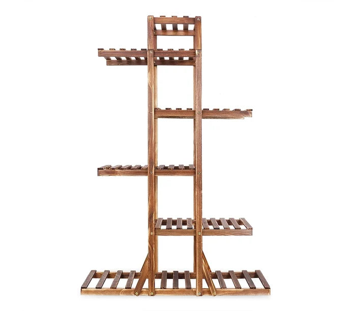 Wooden Plant Shelf - 6 Tier