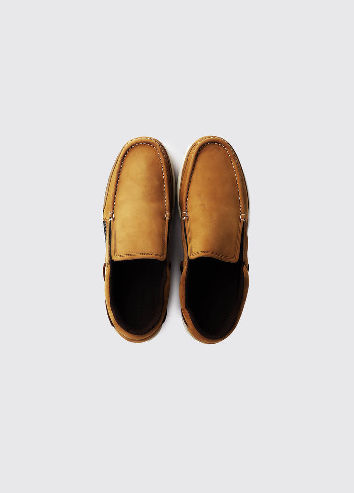 Yacht Men's Slip-On Deck Shoe - Brown
