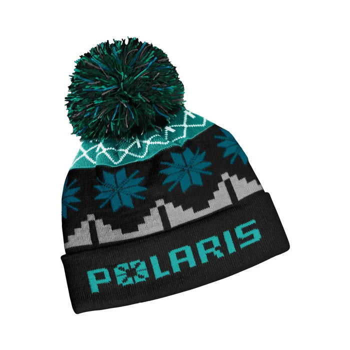 Youth Fair Isle Pom Beanie