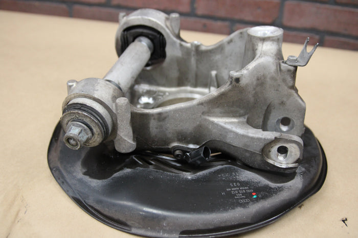 11-18 Audi A8 Quattro Rear Right Passenger Side Steering Spindle Knuckle Hub OEM