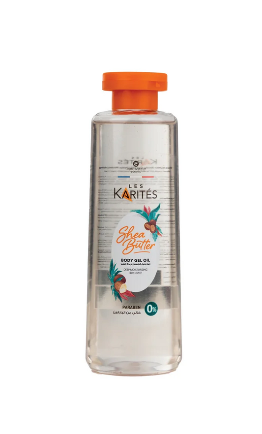 كاريتيه زيت جيل للجسم 200مل بزبدة الشيا - Les Karités Shea Butter Body Gel Oil Deep Moisturizing