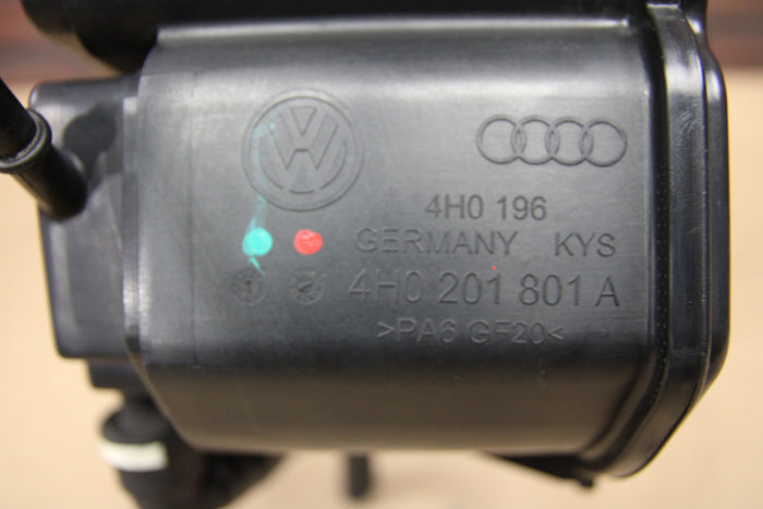 2011-2018 AUDI A8 QUATTRO FUEL VAPOR CHARCOAL CANISTER OEM 4H0 201 801 A