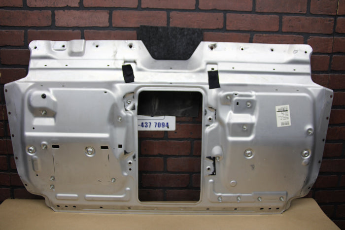 2011-2018 AUDI A8L QUATTRO REAR SECOND ROW SEAT BACK LUMBAR PANEL COVER OEM