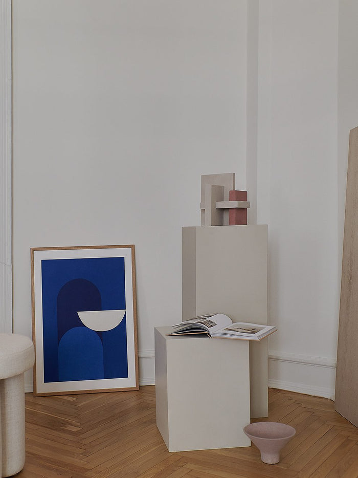 Abstract Blue by Alexandra Papadimouli