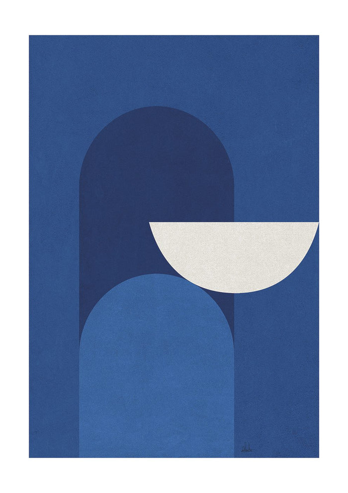 Abstract Blue by Alexandra Papadimouli