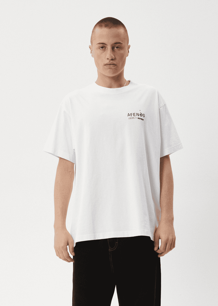 AFENDS Mind Over Heavyweight Boxy Tee - Bascora