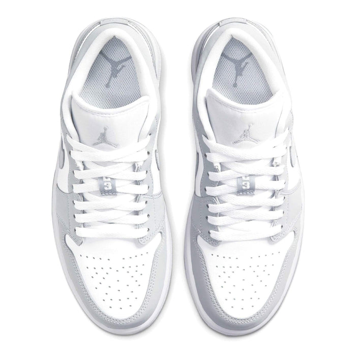 Air Jordan 1 Low Wmns 'White Wolf Grey' - Bascora