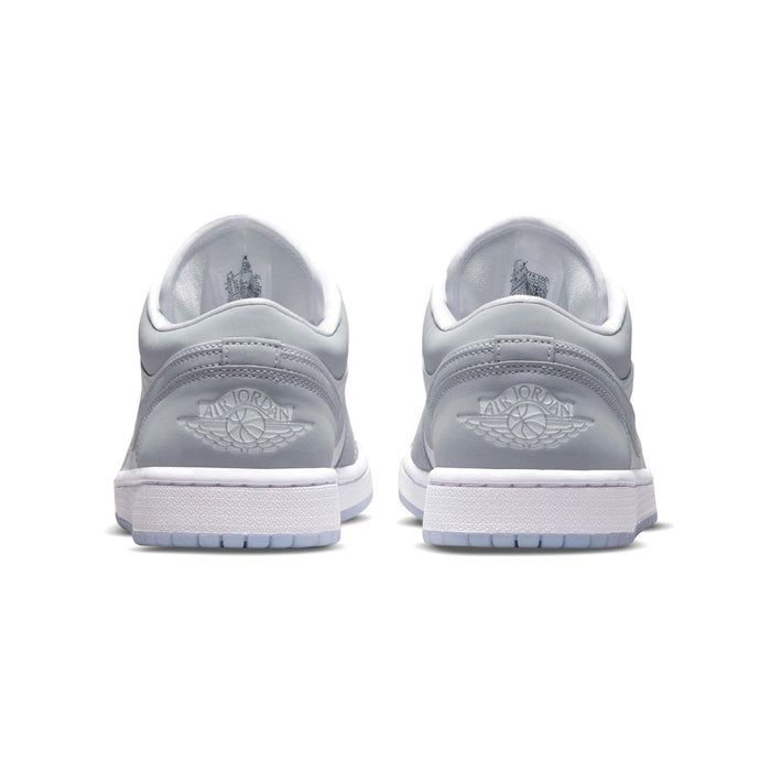 Air Jordan 1 Low Wmns 'White Wolf Grey' - Bascora
