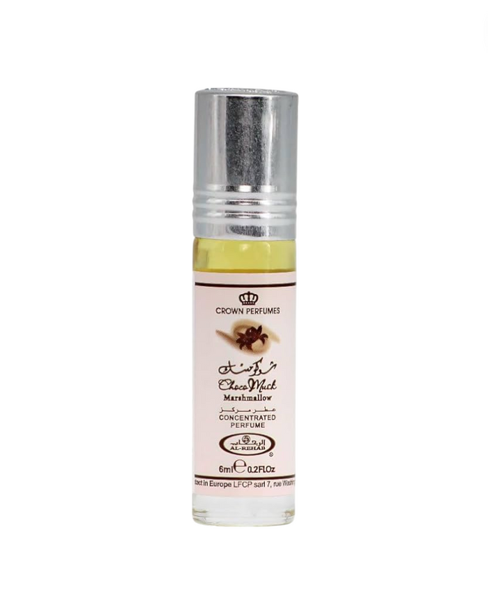 Al Rehab Choco Musk Marshmallow – Unisex Parfum Oil Roll-On 0.2 oz (6ml)