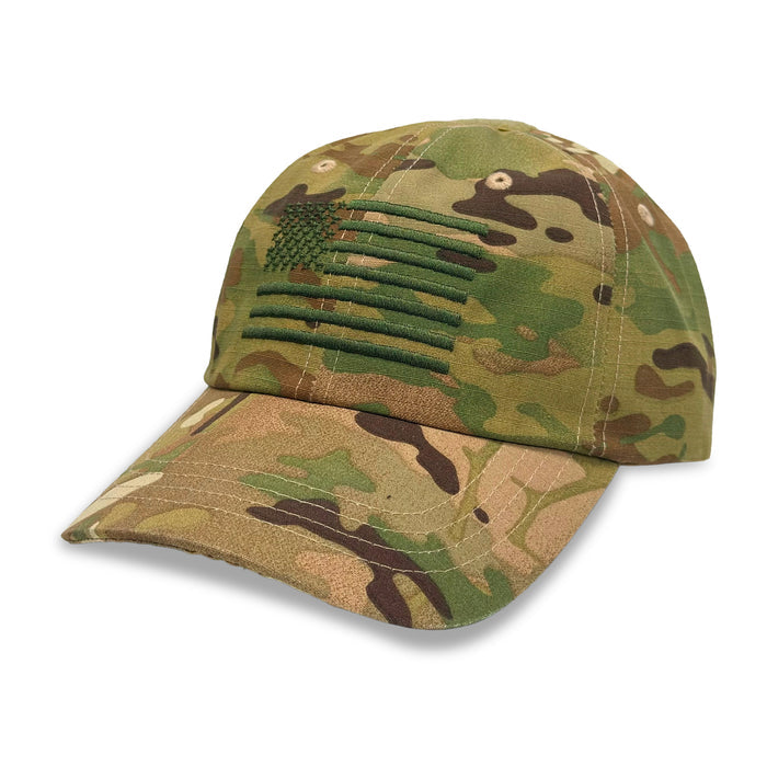 American Flag Hat (Multicam)