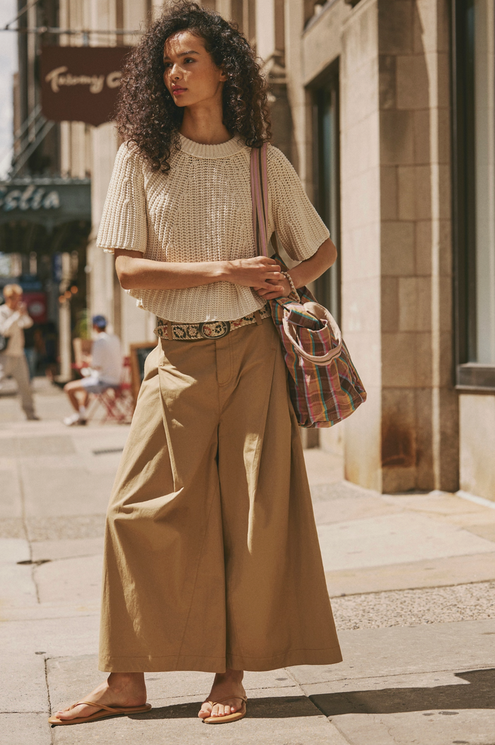 Amy Sweater Tee - Ivory