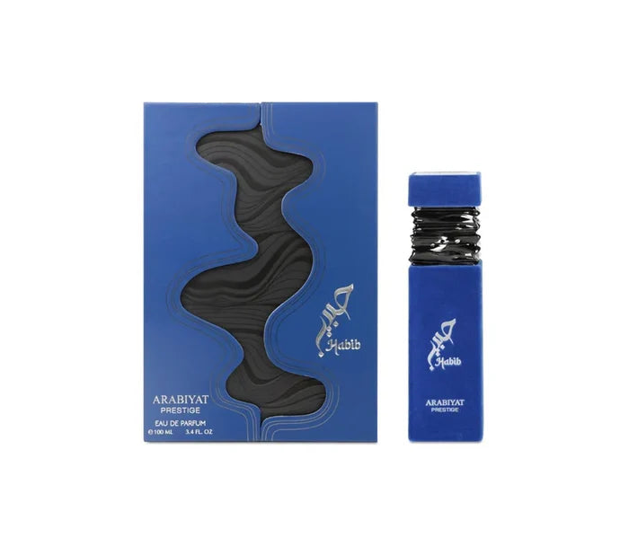 Arabiyat Prestige Habib Eau De Parfum for Men | 100 ML / 3.4 oz | Elegant Masculine Fragrance