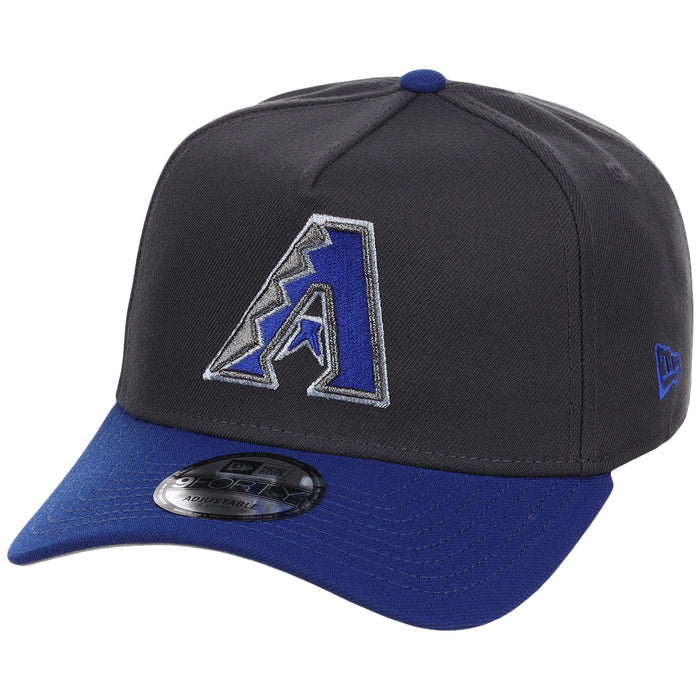 Arizona Diamondbacks MLB Graphite x Royal FASHION CORE New Era 9FORTY A-Frame