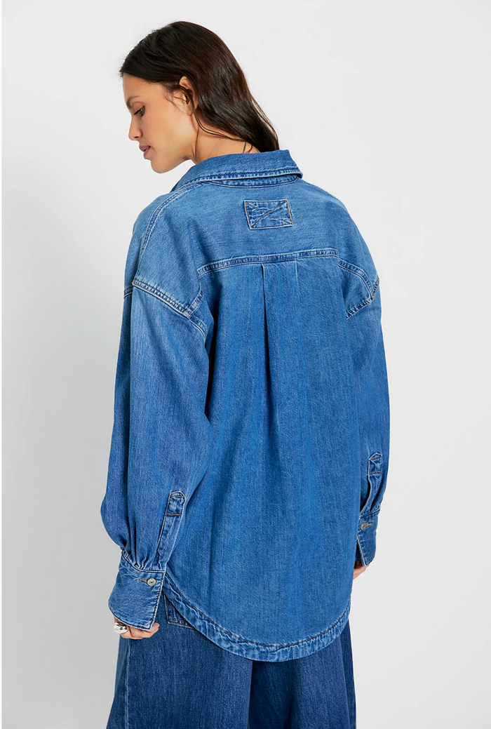 Ashley Denim Shirt - Medium Wash