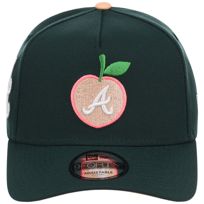 Atlanta Braves Peach Atlanta Crown the City New Era 9FORTY