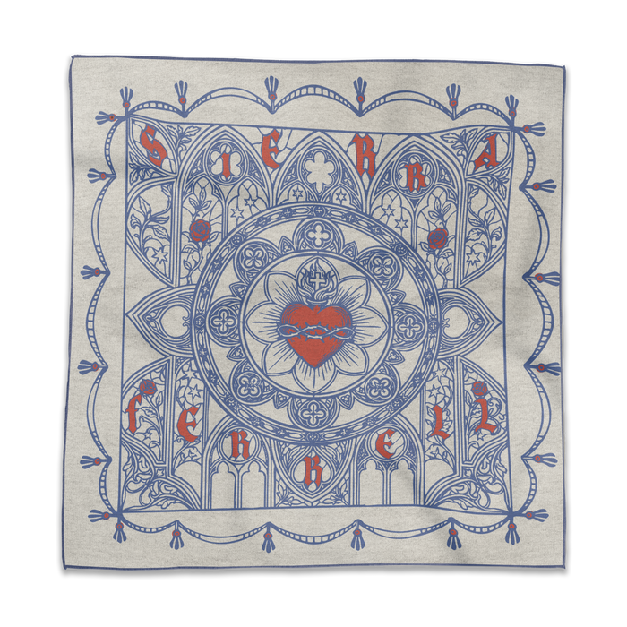 Bandana Ivory Sacred Heart