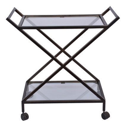 BAR CART - Antique Gold (Wholesale Price)