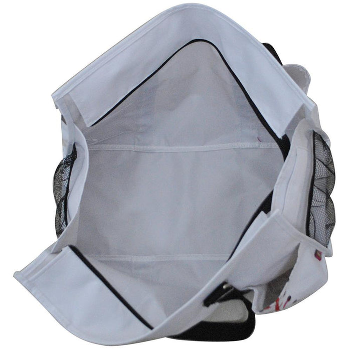 baseball utility tote, NGIL tote bag, coach utility bag, sports season tote, teacher tote bag, collapsible canvas tote, water-resistant tote, baseball coach bag, sports gear tote, teacher work bag, large utility tote, overnight tote bag, school supply tote, diaper bag tote, zip top tote, sports mom bag, weekend tote bag, mesh pocket tote, key ring tote bag, versatile sports tote, field day bag, baseball gift bag, teacher appreciation tote, roomy canvas tote