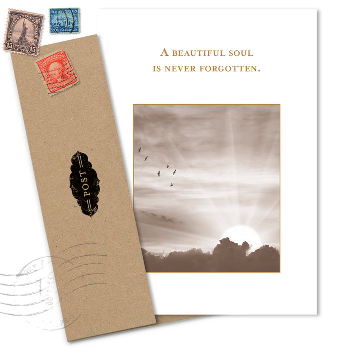 Beautiful Soul Sympathy Card