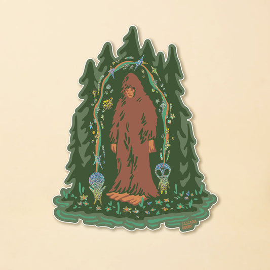 Believe Bigfoot Sticker