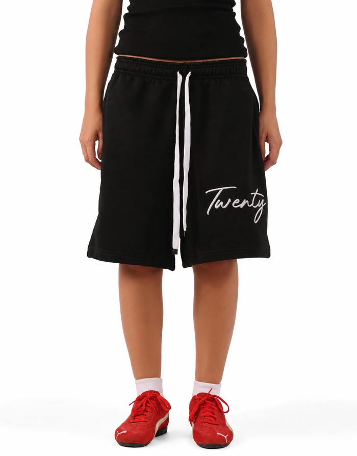 BLACK PIN SHORTS