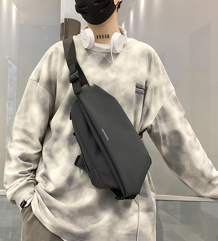 BM017 - Multi-Functional Men's Messenger Crossbody Bag